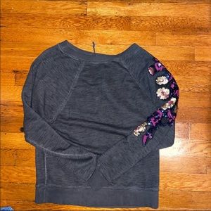 Rebecca minkhoff sequin sweatshirt